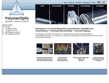 Tablet Screenshot of polymer-optix.de